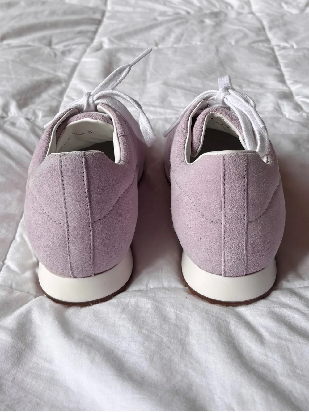 Sam Edelman Suede Sneakers - Light Lavender - Size 5 - Like New